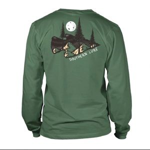 🔥🔥 YOUTH MED Southern Lure: Boy's Long Sleeve Cotton Tee- Arrowhead Night